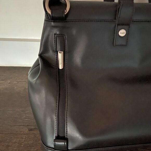 MOSHI TREYA BLACK CONVERTIBLE SATCHEL/BACKBACK - Picture 5 of 11